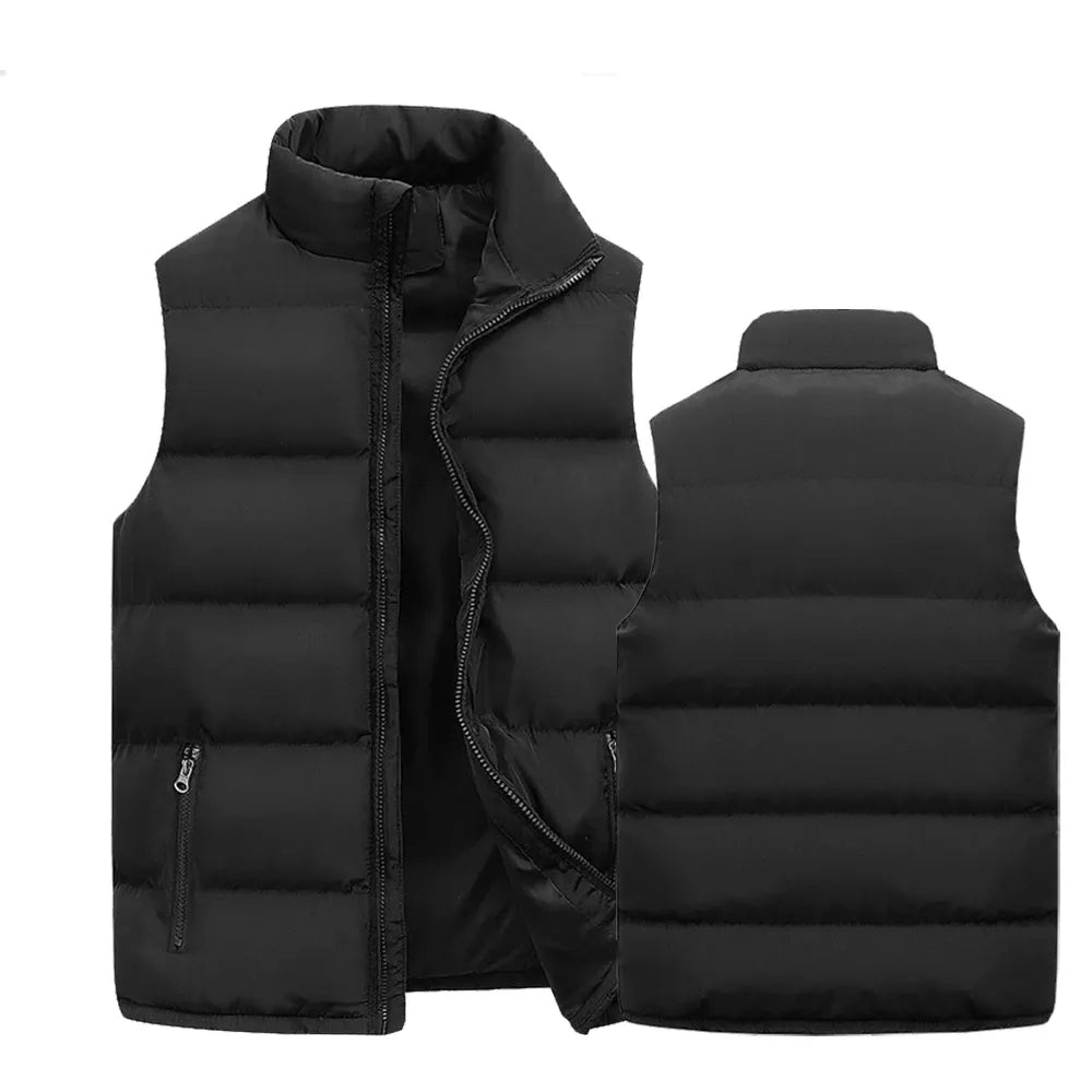 Leichtgewicht-Steppweste für Herren mit sportlichem Design