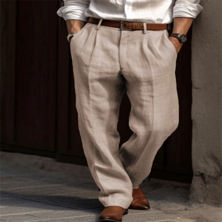 Leichte Leinenhose für Herren