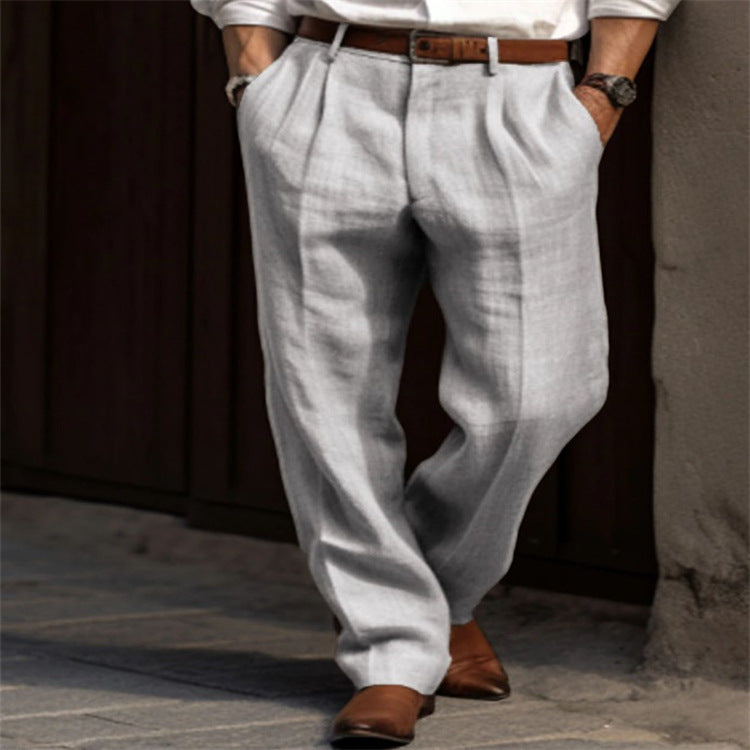 Leichte Leinenhose für Herren