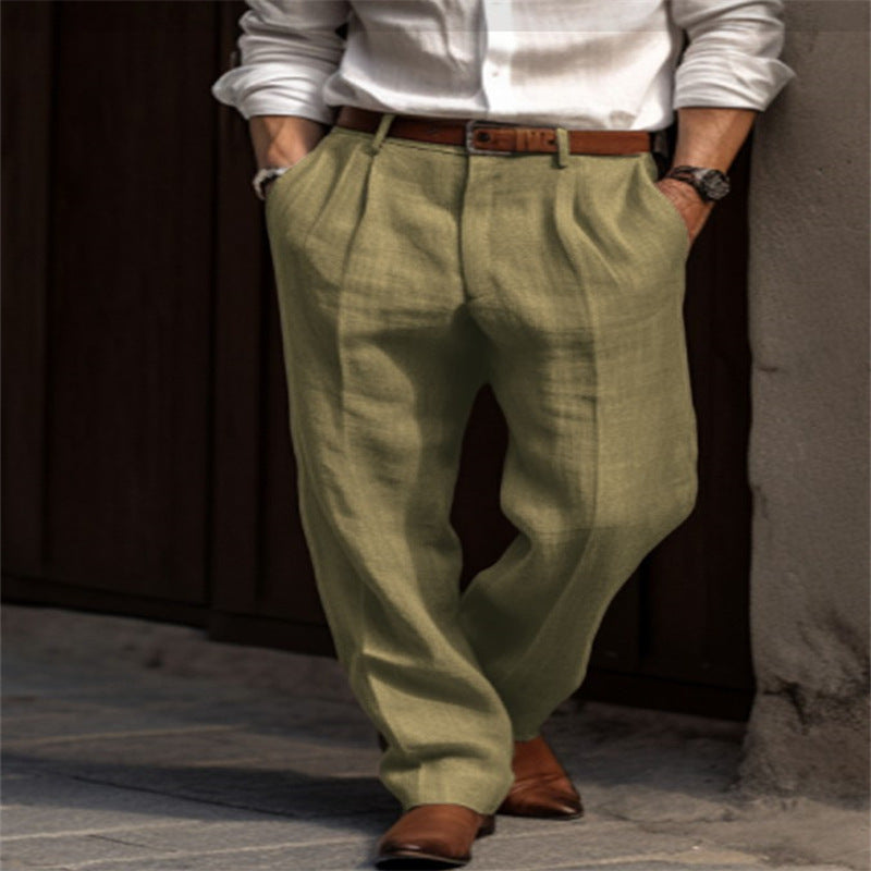 Leichte Leinenhose für Herren