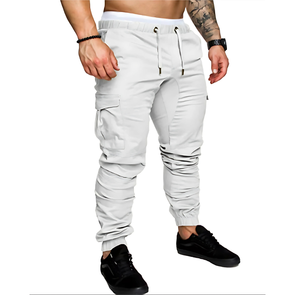 Robuste Cargo-Jogginghose mit mehreren Taschen für Herren