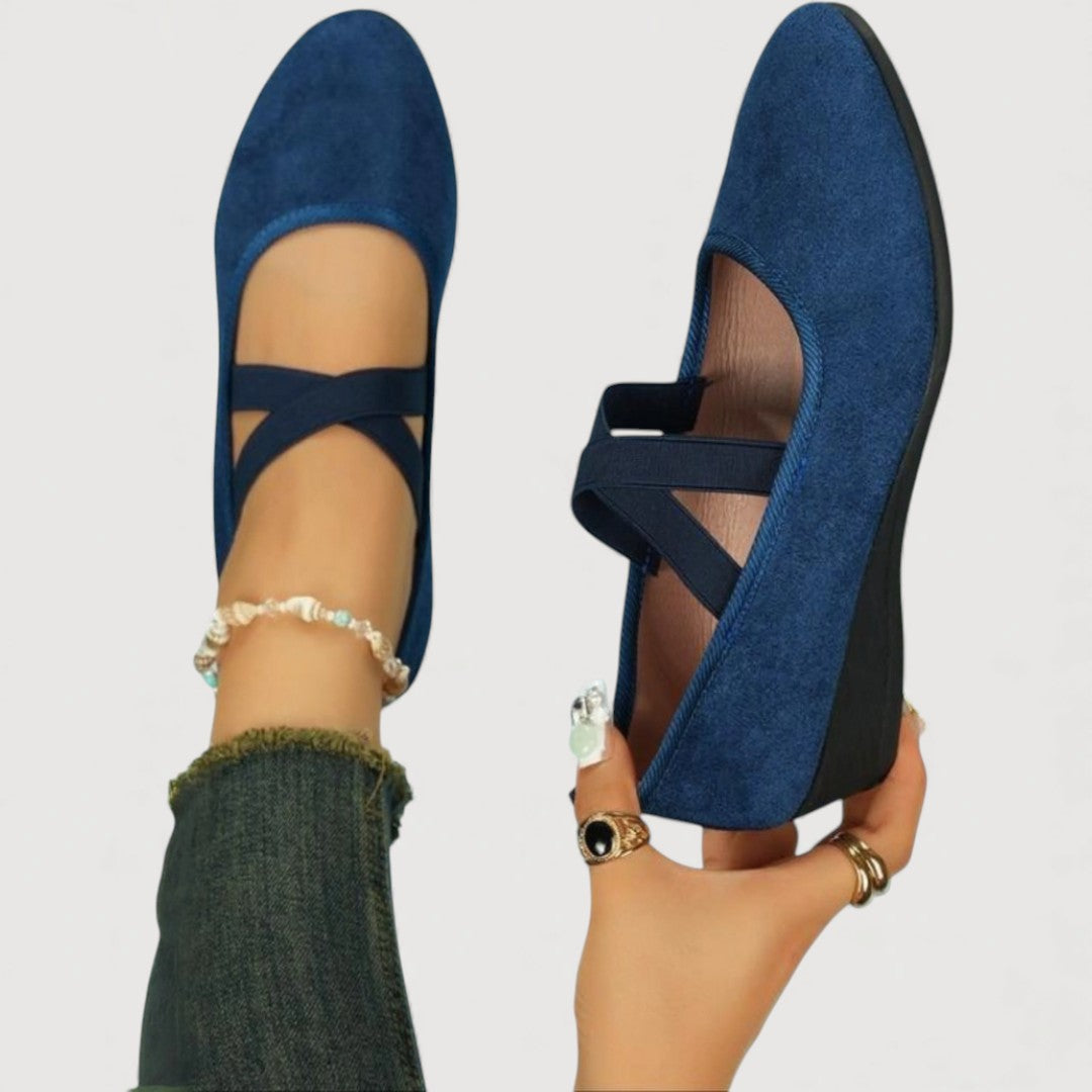 Damen Elegante Ballerinas mit Komfort-Passform