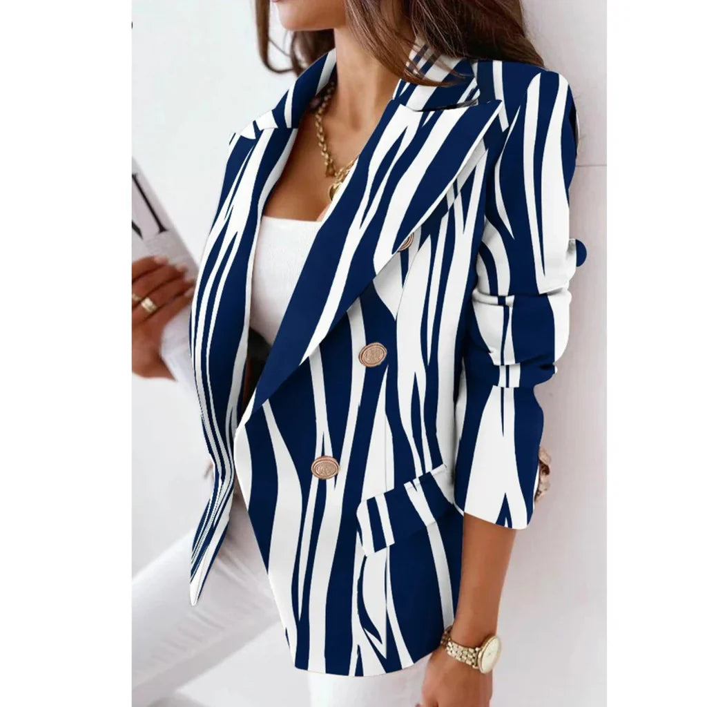 Damen Blazer mit Hemdkragen