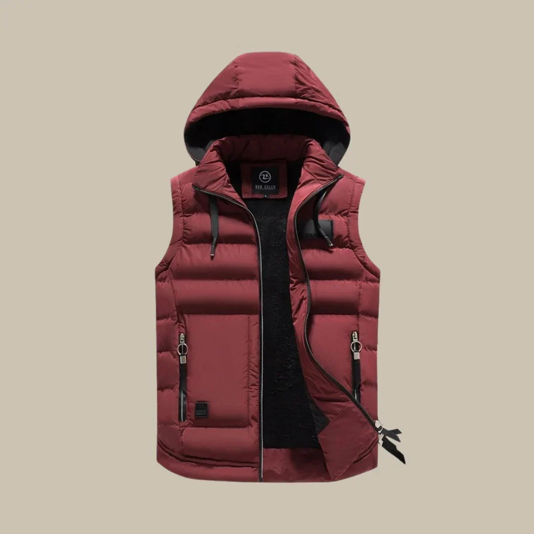 Gepolsterter Bodywarmer für Herren