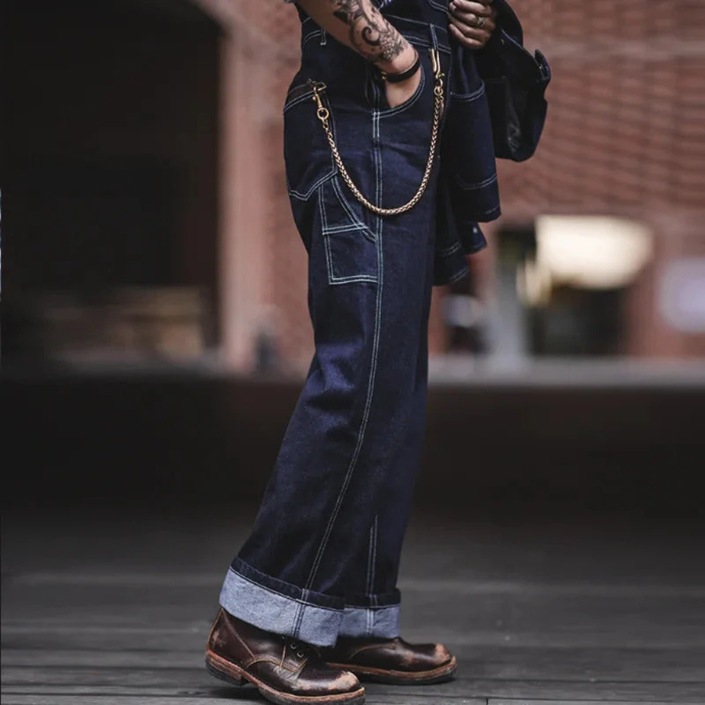 Indigo Denim Overalls