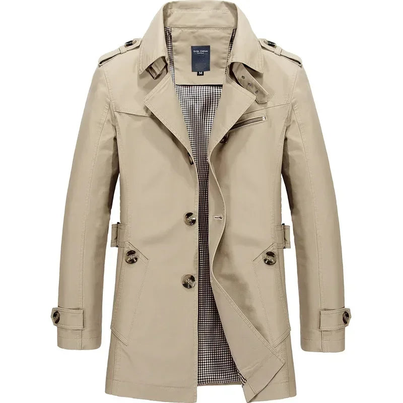 Klassischer Business-Windbreaker für Herren
