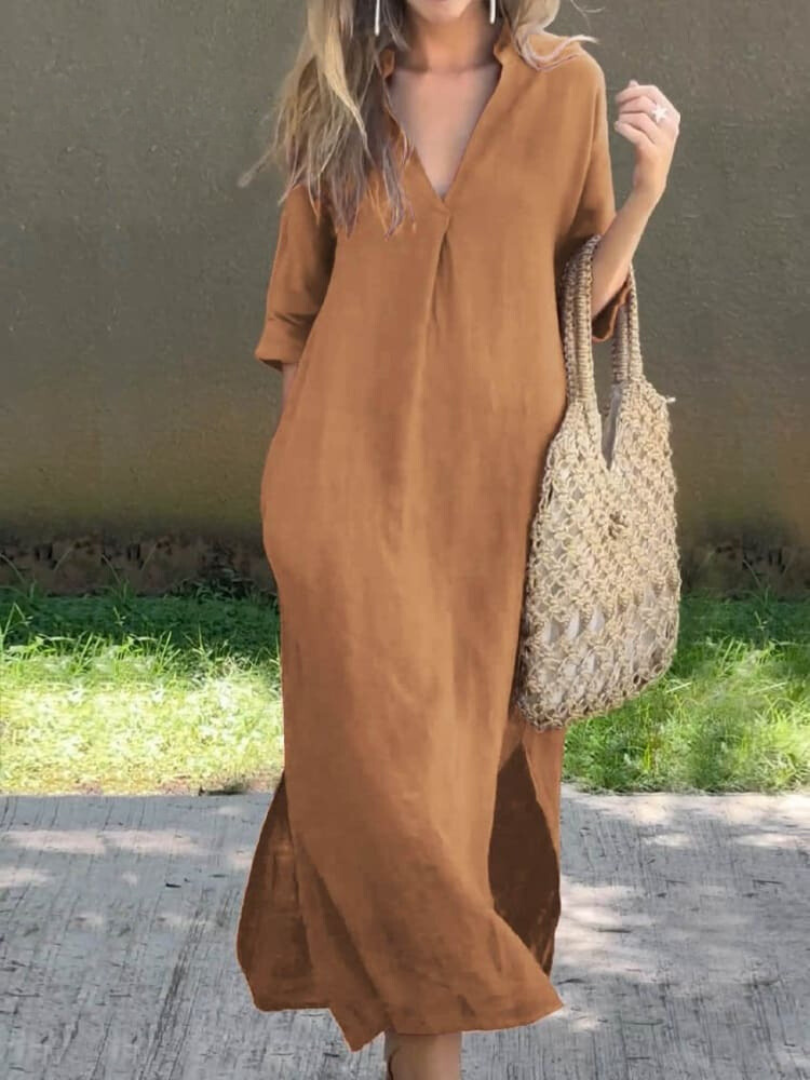 Elegante Tunika mit Spitzenärmeln für Damen