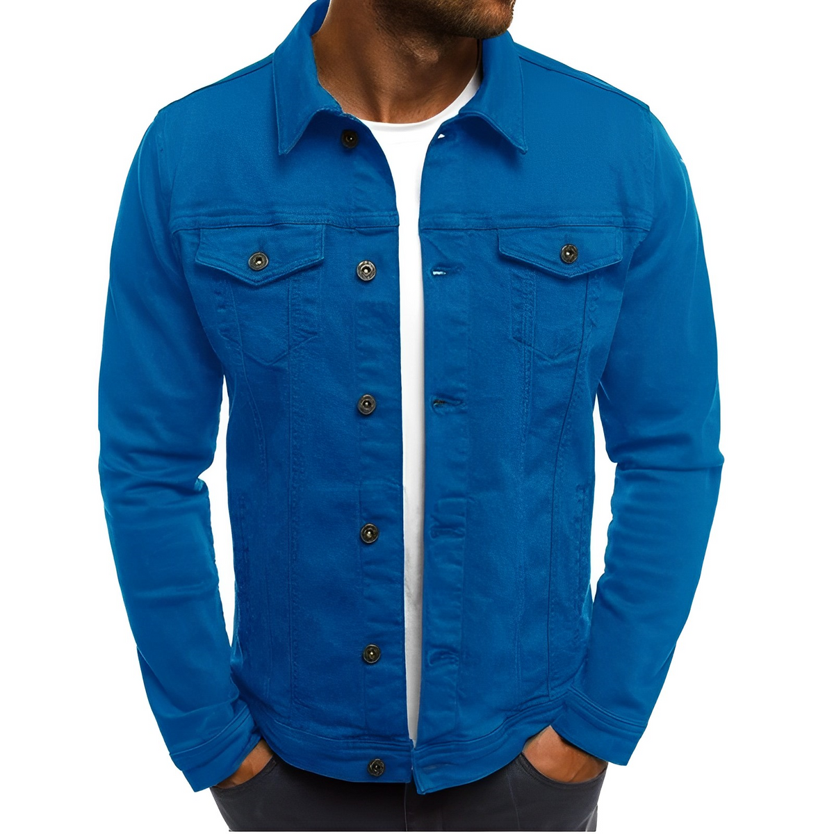 Herren Jeans Sommerjacke