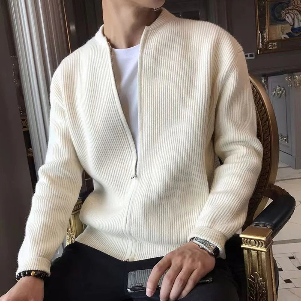 Warme und stylische Strickjacke für Herren