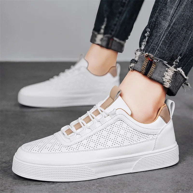 Premium-Leder-Sneaker für Herren