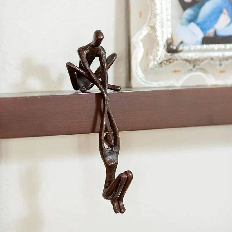Skulptur Figur Ewige Liebe und Kraft