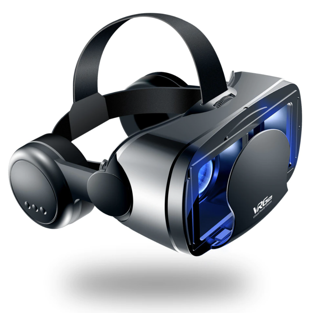 Innovative VR-Brille mit Headset für iPhone & Android