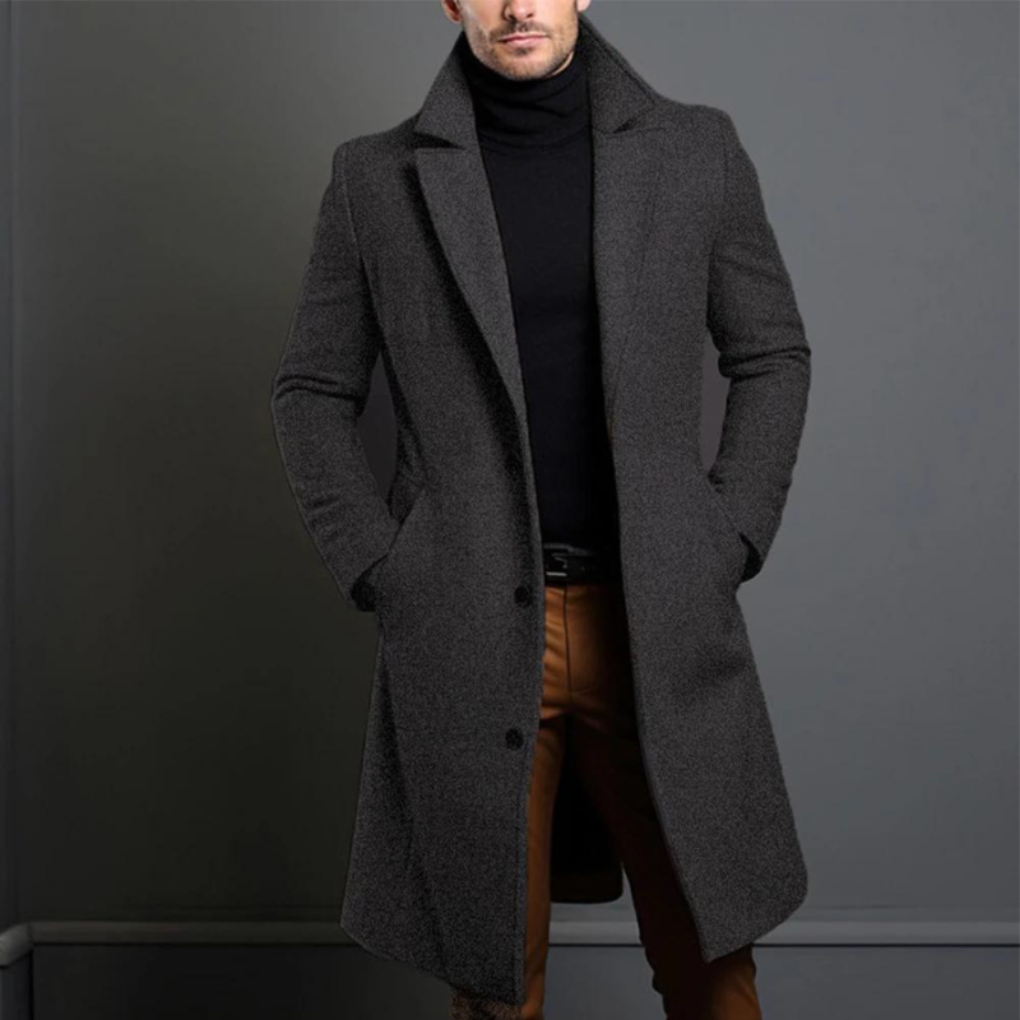 Herren Wollmantel – Zeitloser Style für kühle Tage
