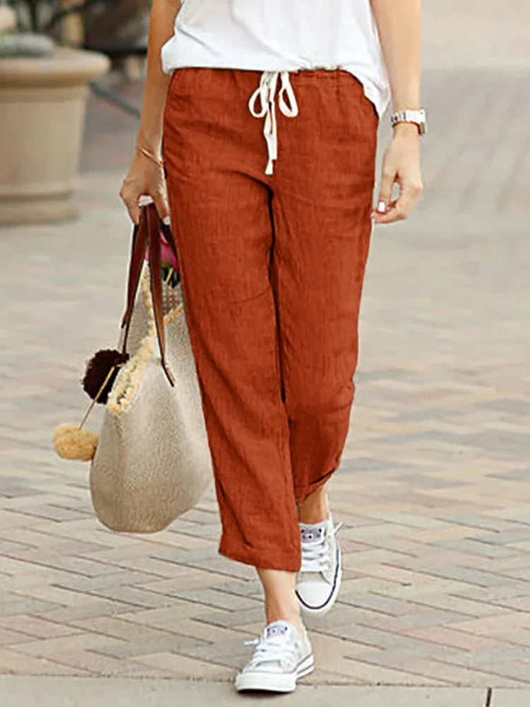 Elegante Cropped-Hosen für Damen