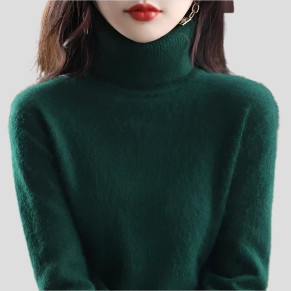 Damen-Rollkragenpullover