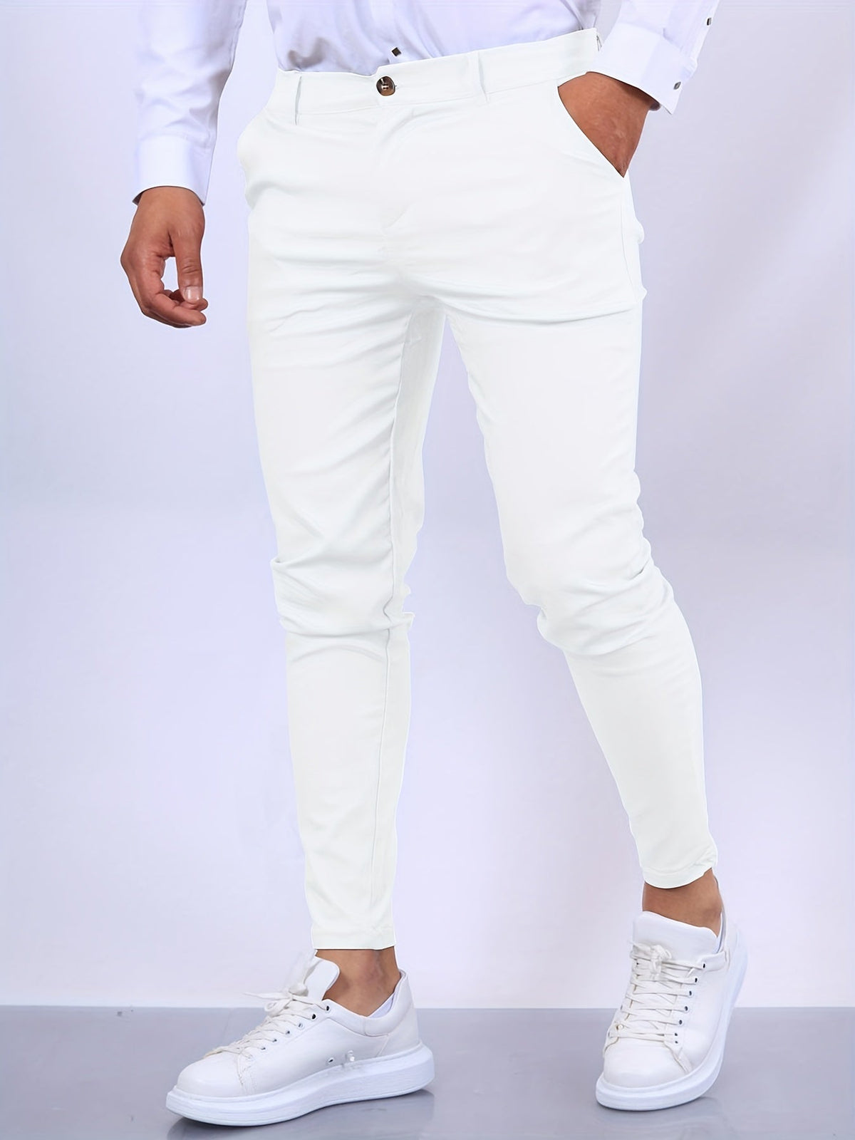 Stretchbare Skinny-Hose für Herren