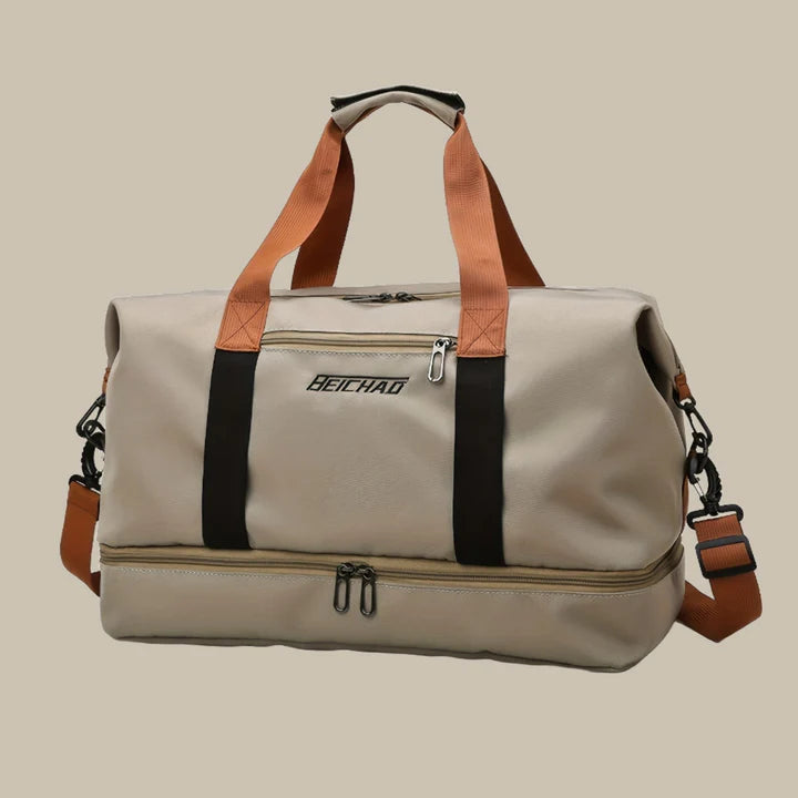 Geräumige und stilvolle Herren-Reisetasche aus Canvas