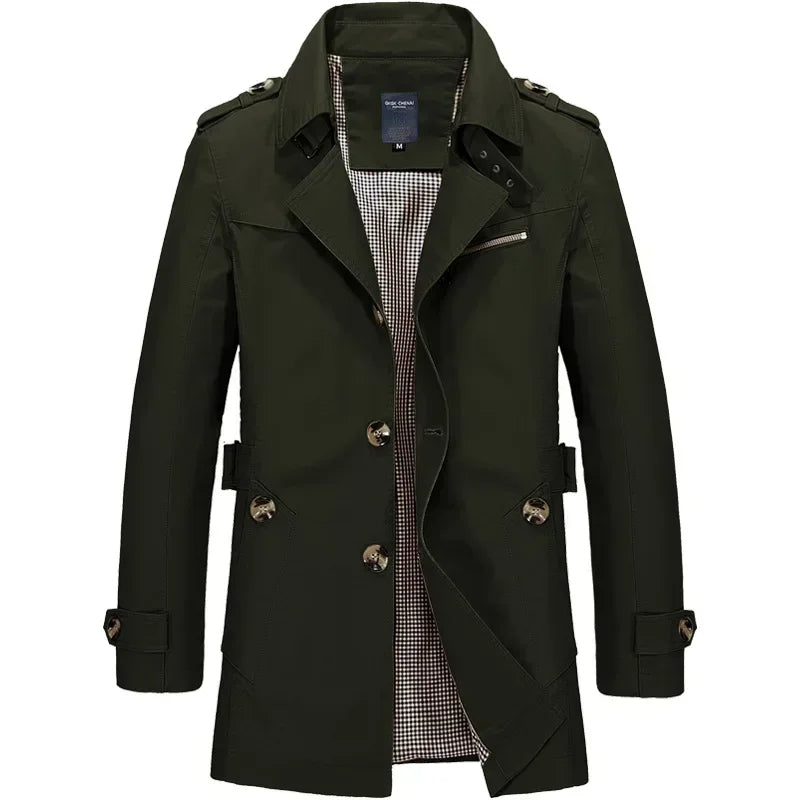 Klassischer Business-Windbreaker für Herren