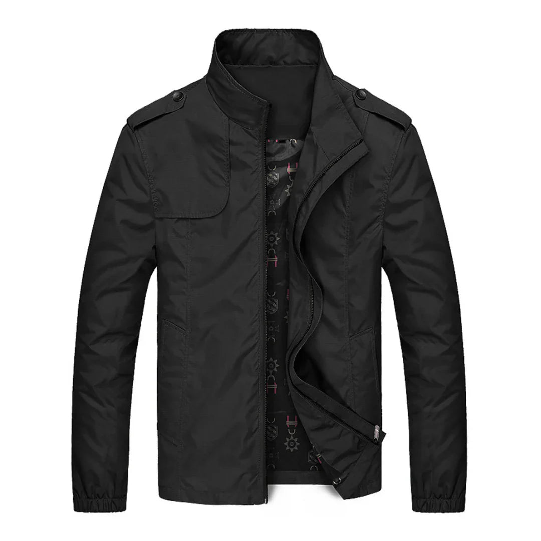 Herren-Alltagsjacke mit Reißverschluss