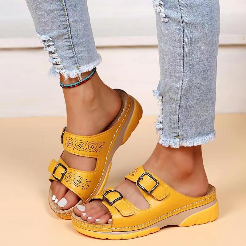 Superweiche orthopädische Damen-Sandalen