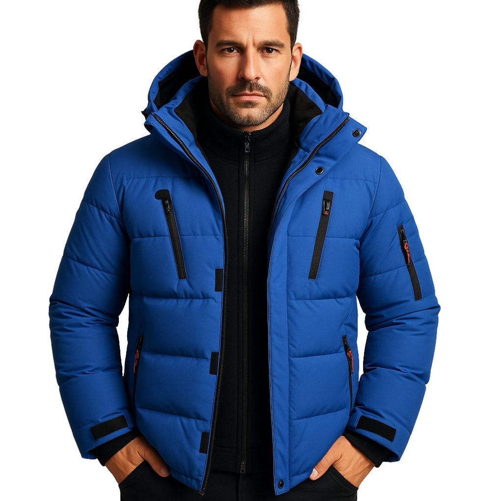 Herren-Winterjacke wasserdicht