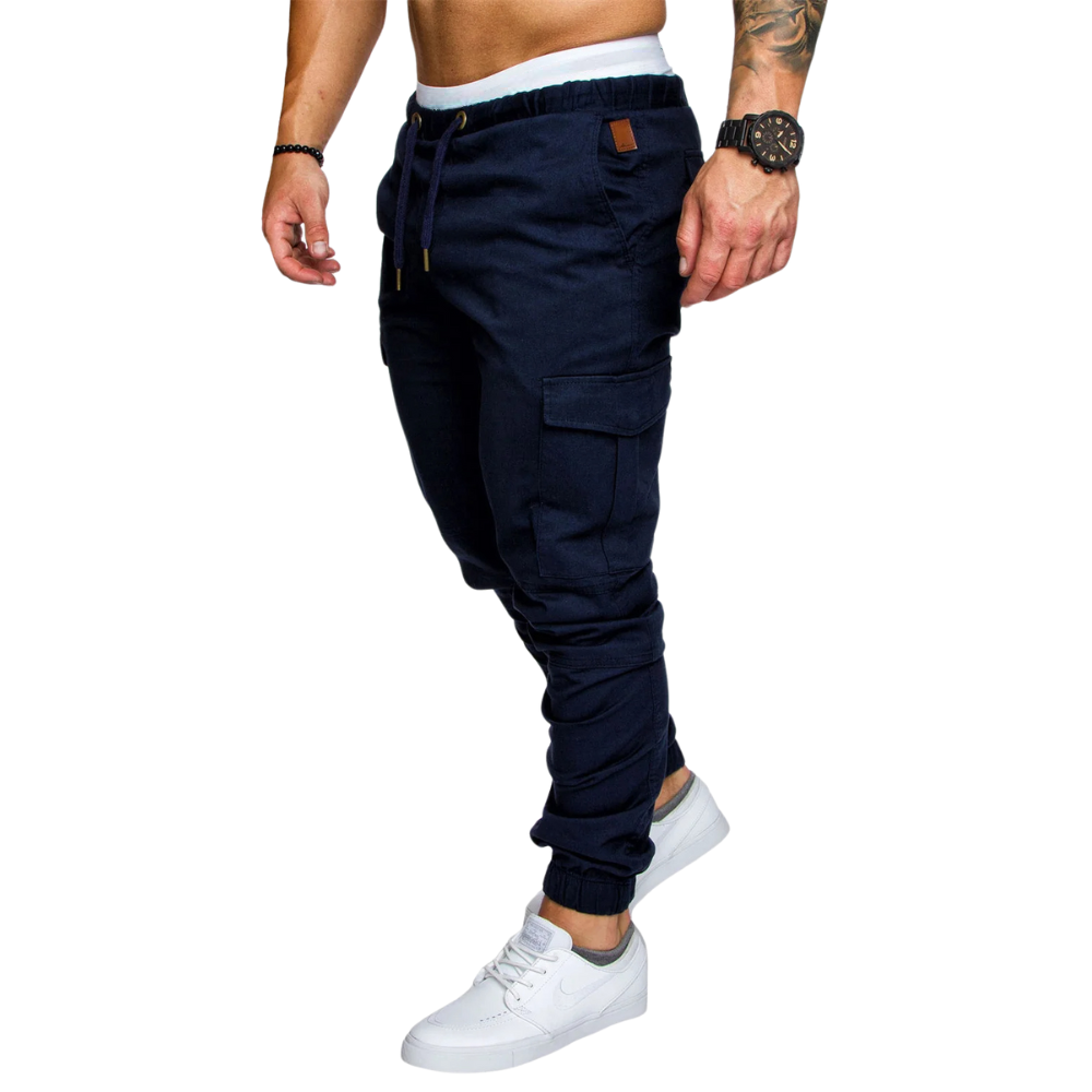 Robuste Cargo-Jogginghose mit mehreren Taschen für Herren