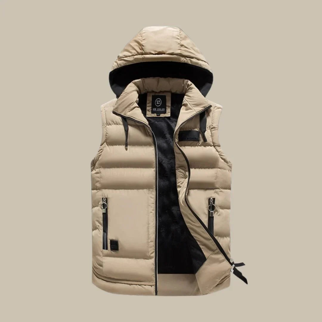 Gepolsterter Bodywarmer für Herren