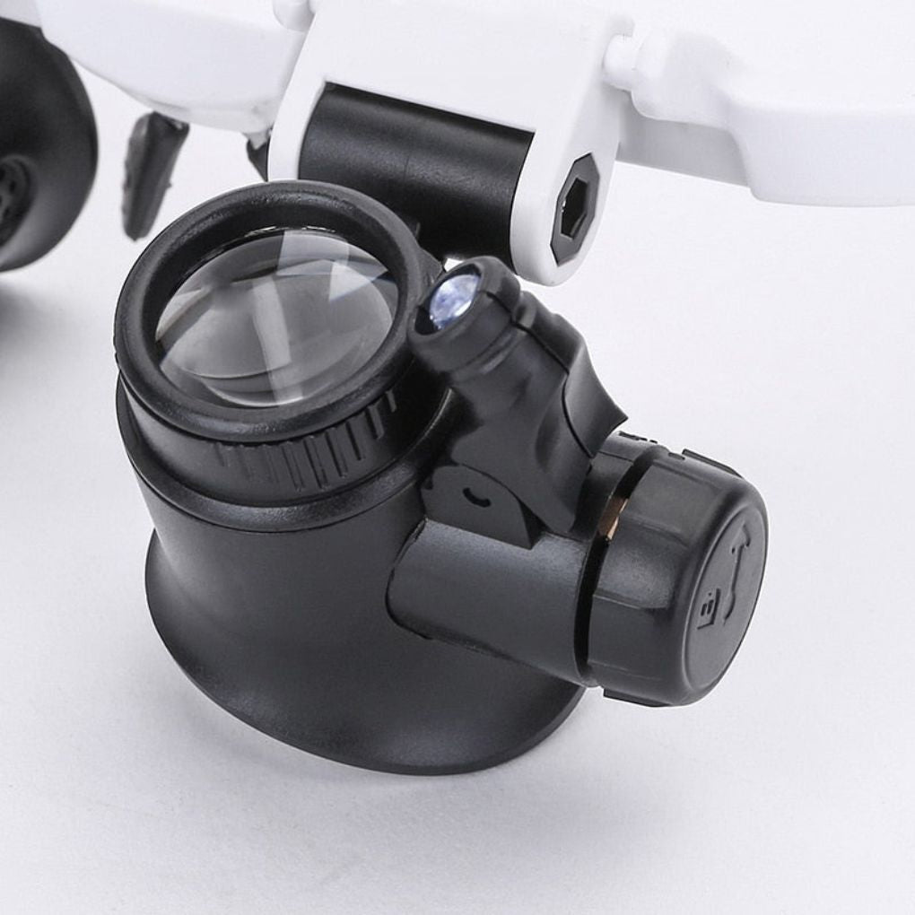 verstellbare LED-Lupenbrillen