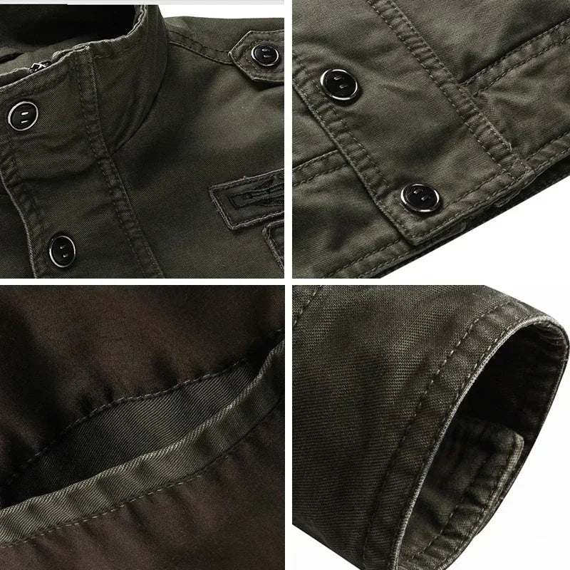 Militärische Übergangsjacke für Herren