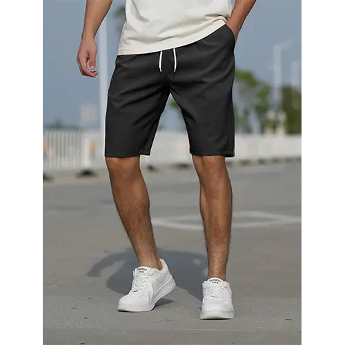 Herren-Shorts mit hoher Taille