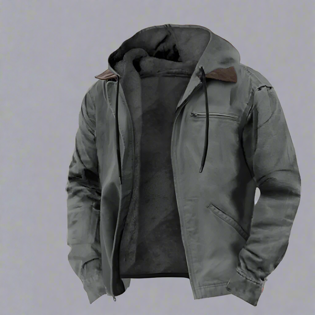 Klassische Kapuzenjacke für Herren