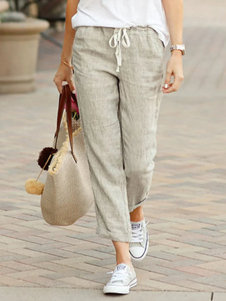 Elegante Cropped-Hosen für Damen