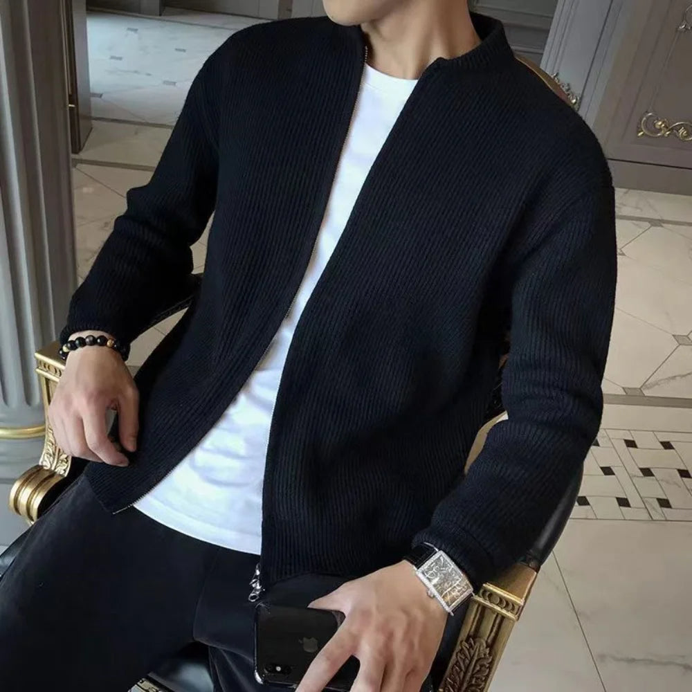 Warme und stylische Strickjacke für Herren