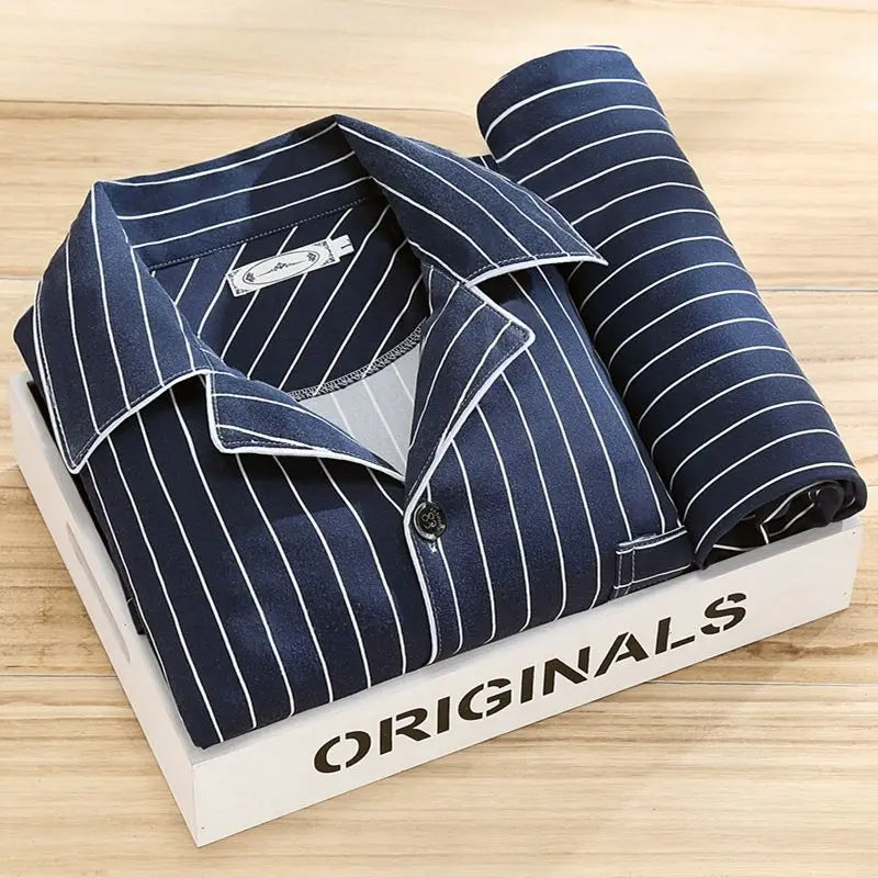 Rex – Pyjama-Set mit Hemd und Knopfleiste