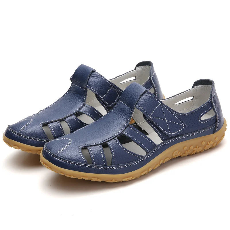 Orthopädische Anti-Rutsch-Sandalen für Damen mit stabilem Fußbett