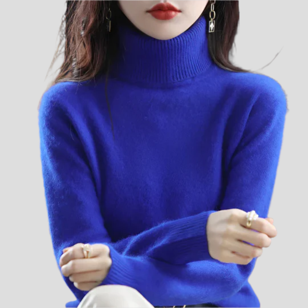 Damen-Rollkragenpullover
