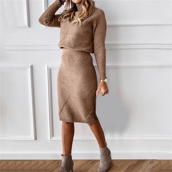 Zweiteiler-Set – Pullover & Figurbetonter Rock