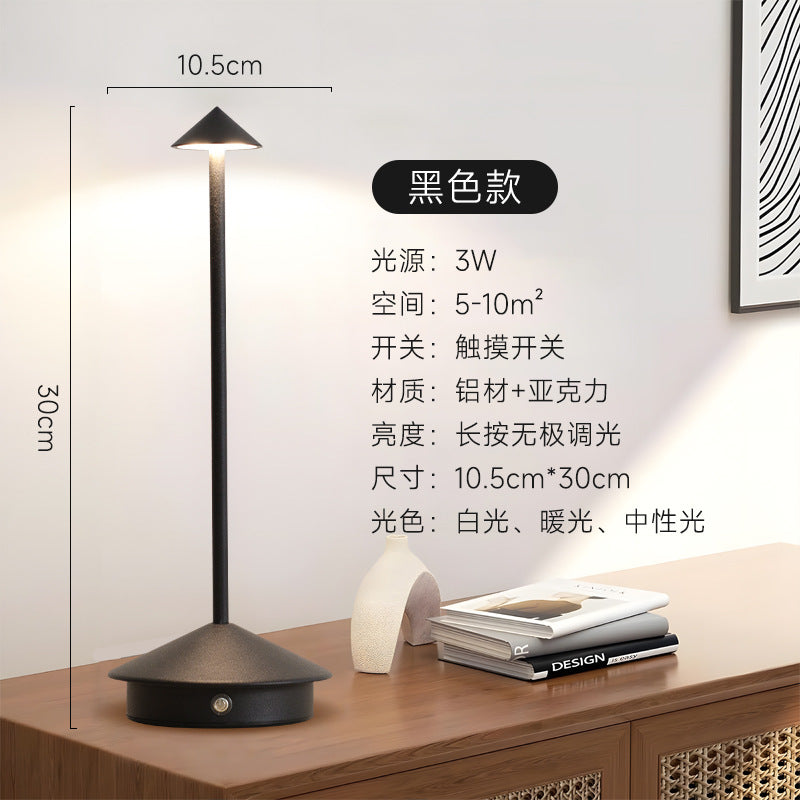 Kabellose LED-Tischleuchte für eine gemütliche und moderne Atmosphäre