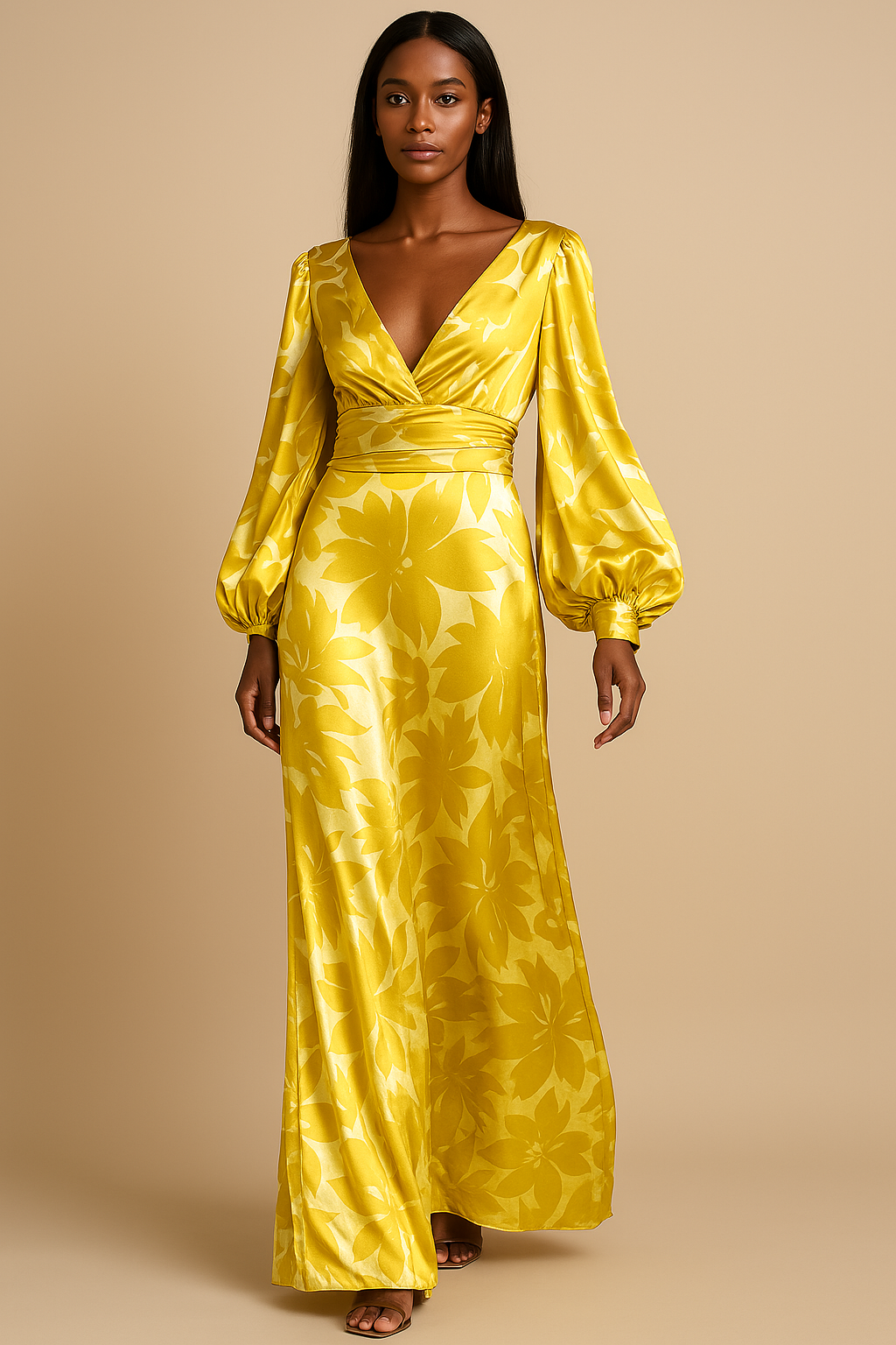 Modisches Kleid im europäischen Stil