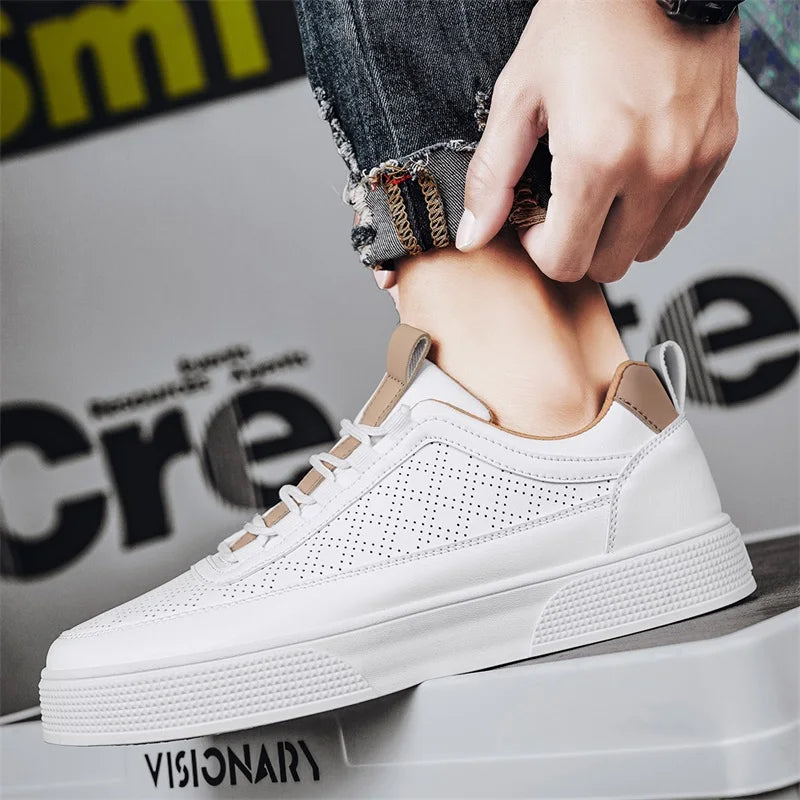 Premium-Leder-Sneaker für Herren