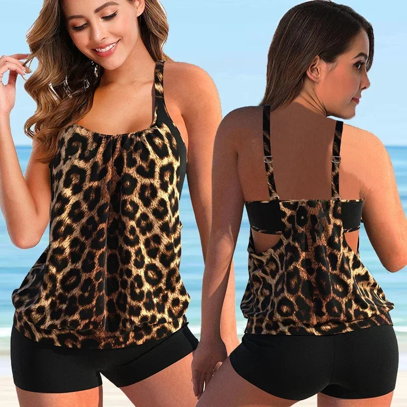 Elegantes Bikini-Set mit Blumenmuster