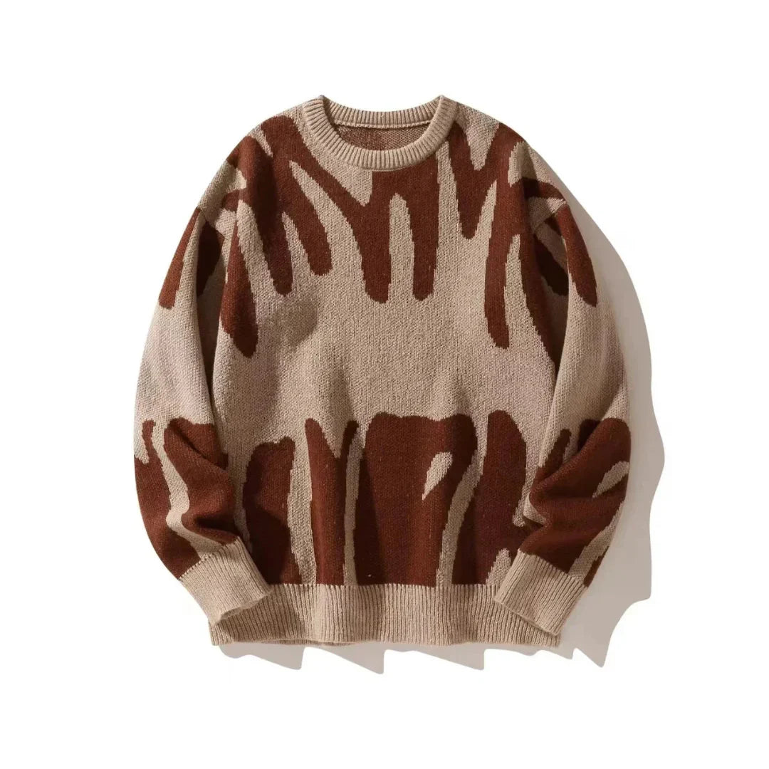 Lässiger Strickpullover mit weicher Textur und moderner Passform