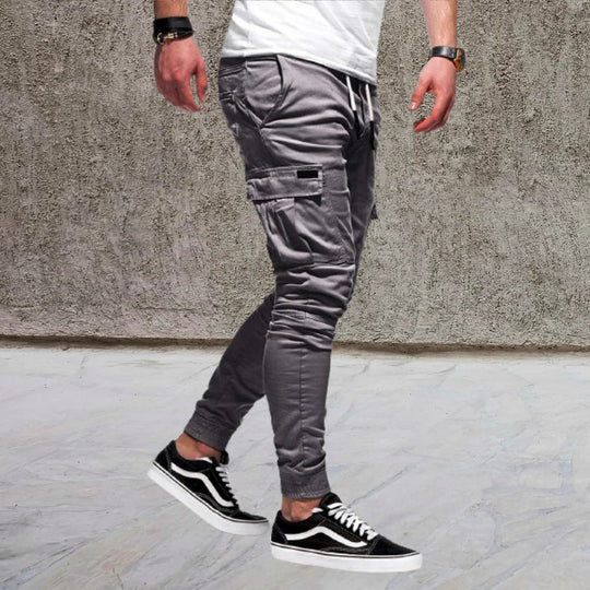 Lässige Cargohose für Herren mit Pattentaschen