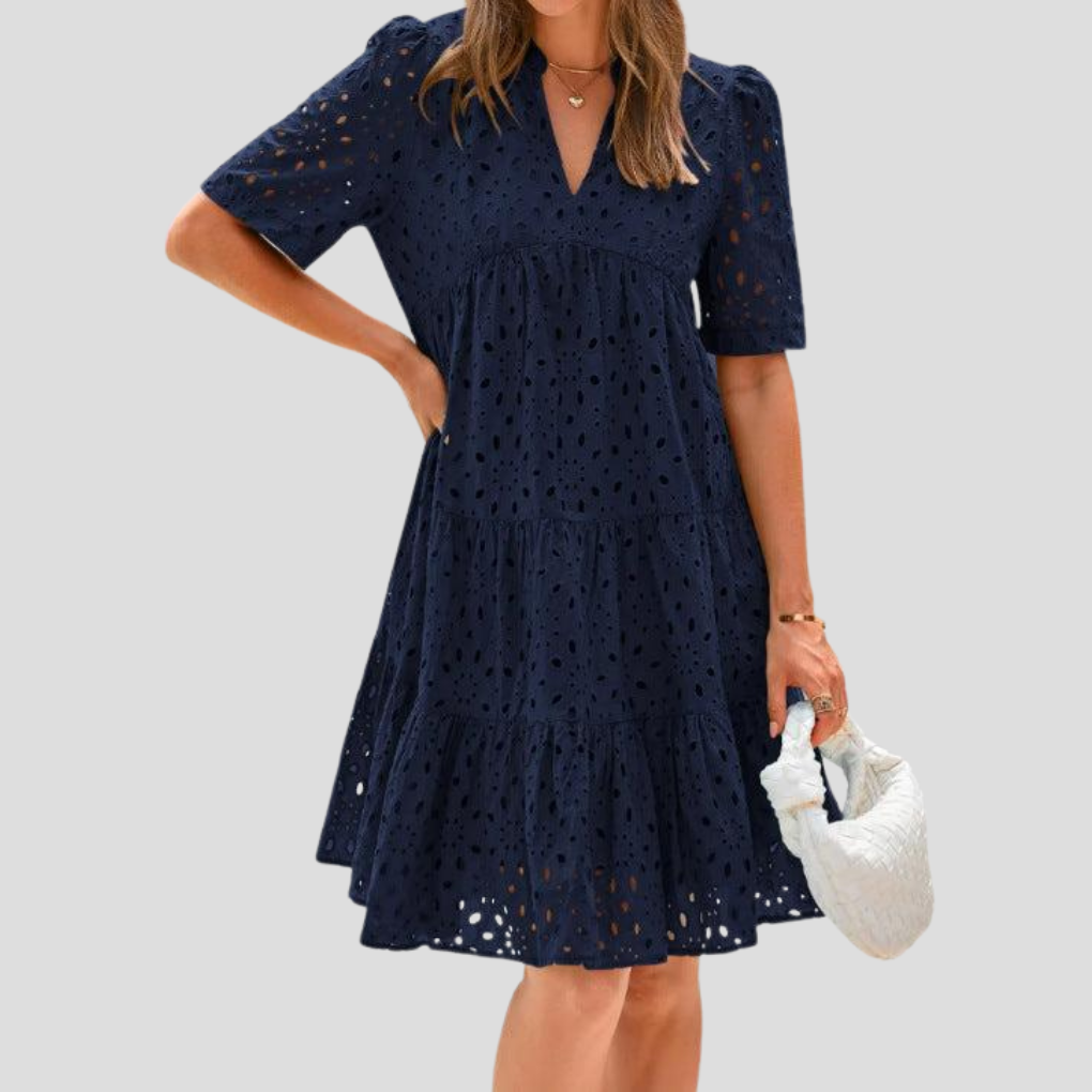 Gehäkeltes Sommerkleid für Damen