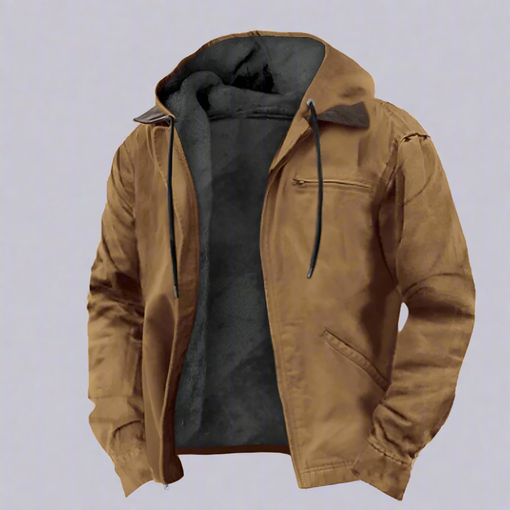 Klassische Kapuzenjacke für Herren