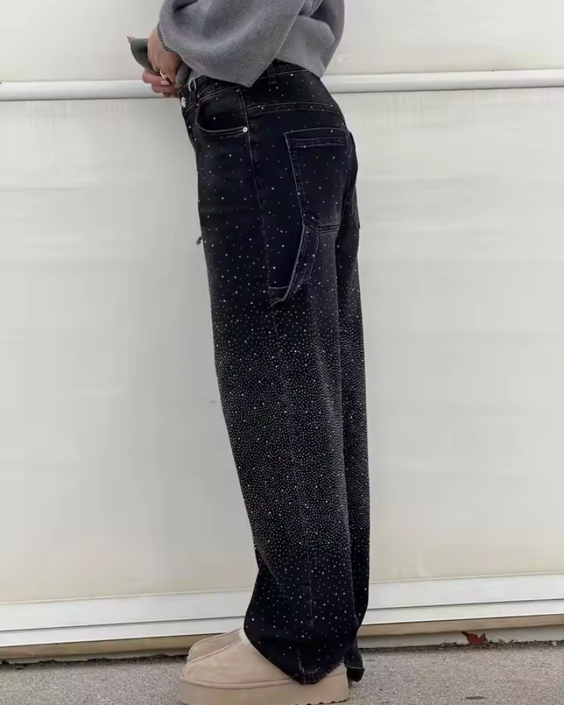 Damen Elegante Hose mit Schmeichelhafter Passform