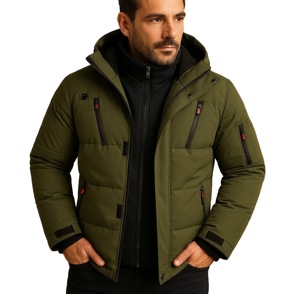 Herren-Winterjacke wasserdicht