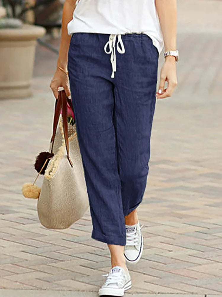 Elegante Cropped-Hosen für Damen