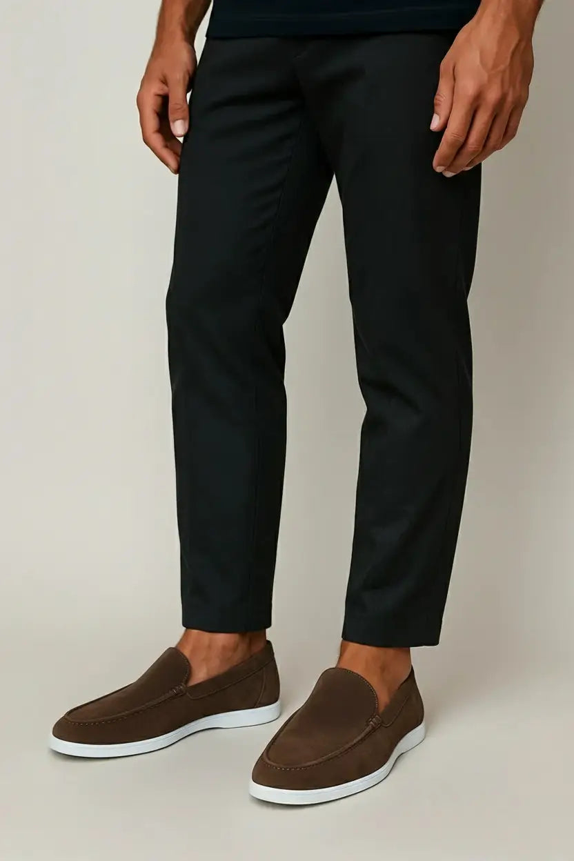Herren Elegante Wildleder-Loafer