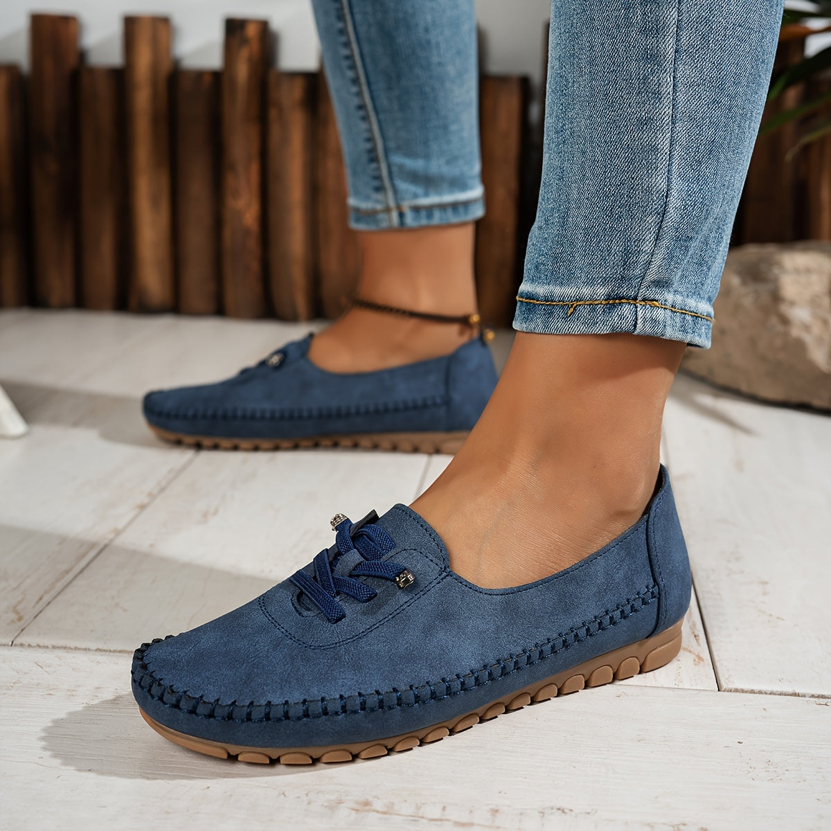 Damen Elegante Orthopädische Loafers